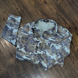 Express Camouflage Cropped Jacket XS/S